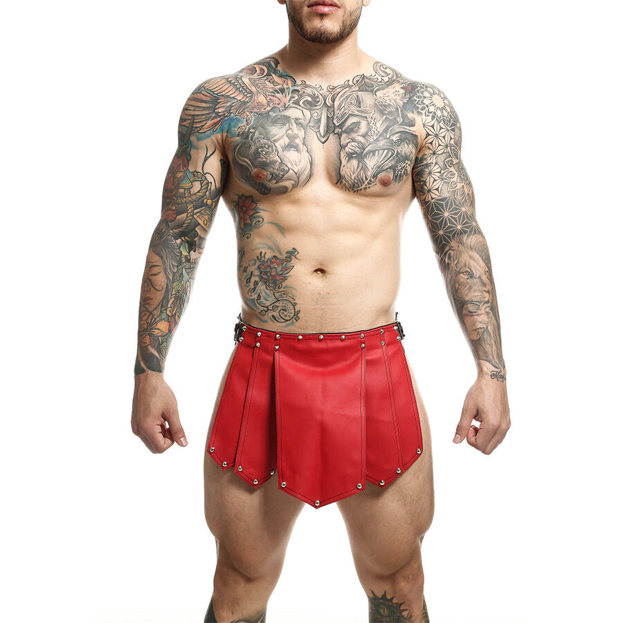 MOB - DNGEON RED ROMANDA SKIRT ONE SIZE - NOCTURNA DESIRES