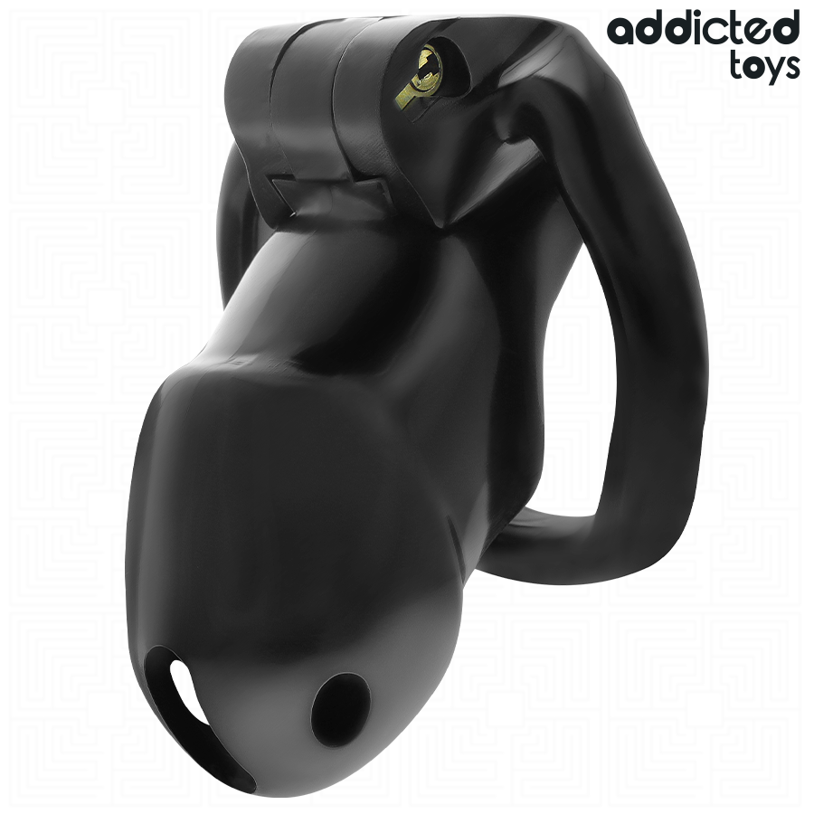 ADDICTED TOYS LOCKED - MINDNIGHT CELL PENIS CAGE SIZE M - NOCTURNA DESIRES