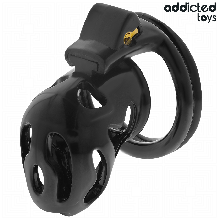 ADDICTED TOYS LOCKED - SEALED CRYPT PENIS CAGE 8 CM - NOCTURNA DESIRES