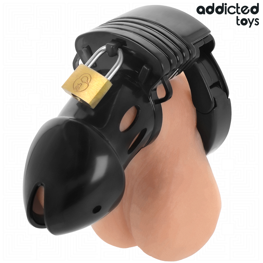 ADDICTED TOYS LOCKED - CHASTITY DEPTHS PENIS CAGE 7.5 CM - NOCTURNA DESIRES