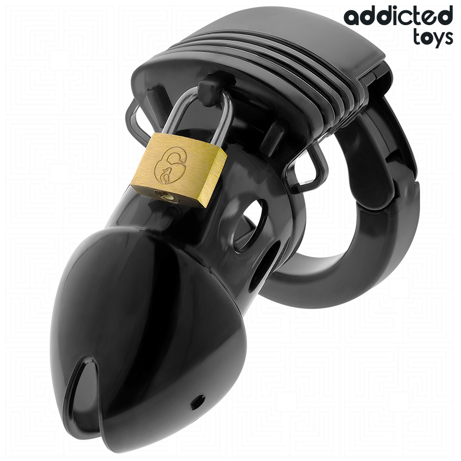 ADDICTED TOYS LOCKED - CHASTITY DEPTHS PENIS CAGE 7.5 CM - NOCTURNA DESIRES