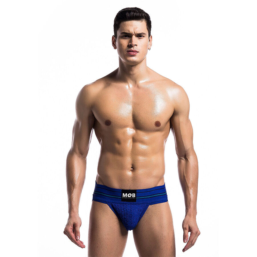 MOB - CLASSIC BLUE THONG SIZE M - NOCTURNA DESIRES