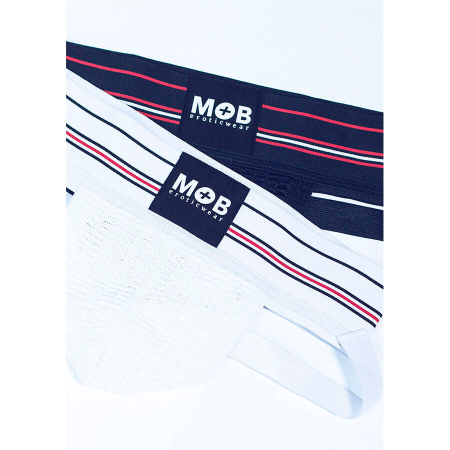 MOB - CLASSIC WHITE THONG SIZE M - NOCTURNA DESIRES
