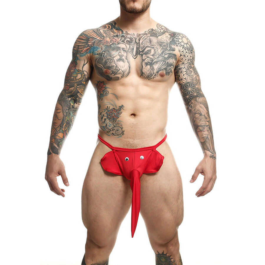 MOB - RED ELEPHANT THONG ONE SIZE - NOCTURNA DESIRES