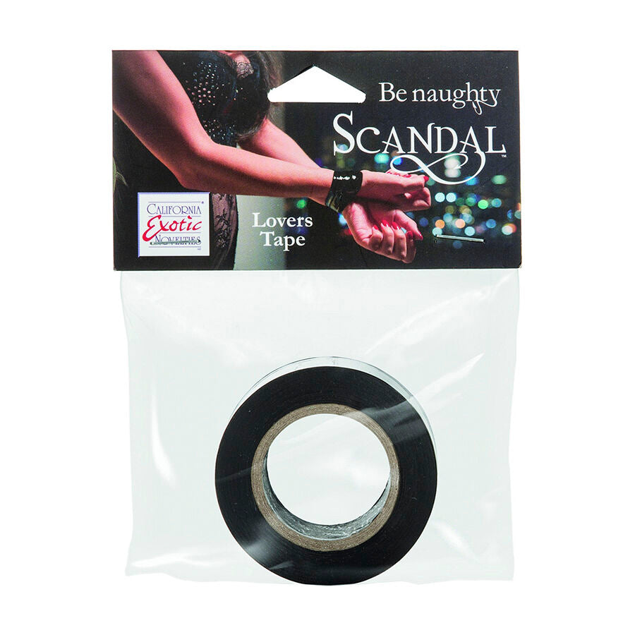 CALEXOTICS - SCANDAL BLACK BONDAGE TAPE - NOCTURNA DESIRES
