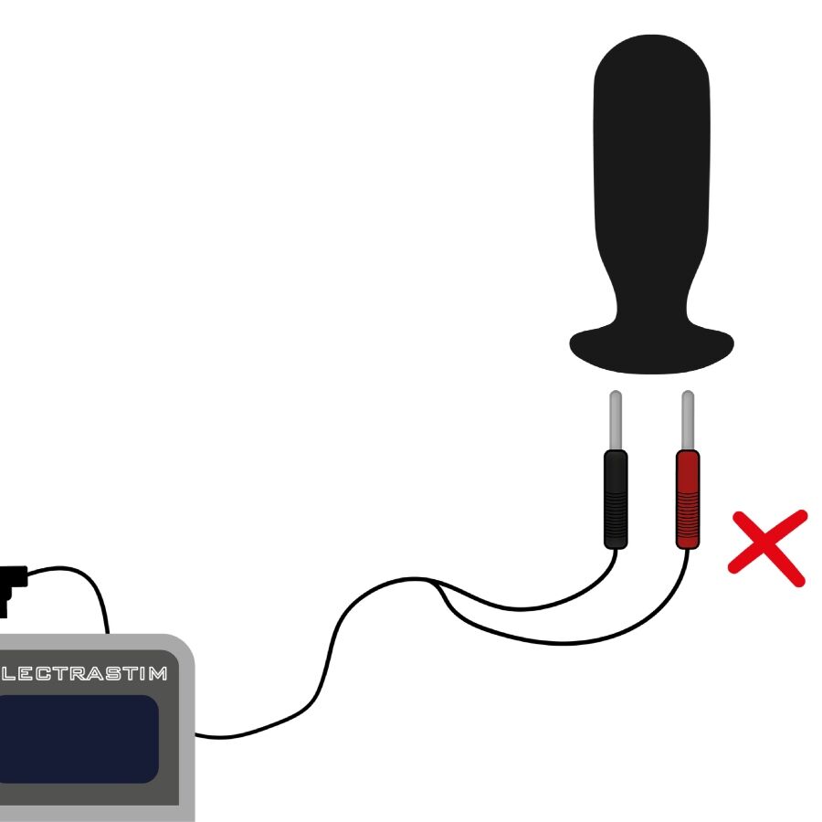 ELECTRASTIM - 90-DEGREE STIMULATOR CABLES - NOCTURNA DESIRES