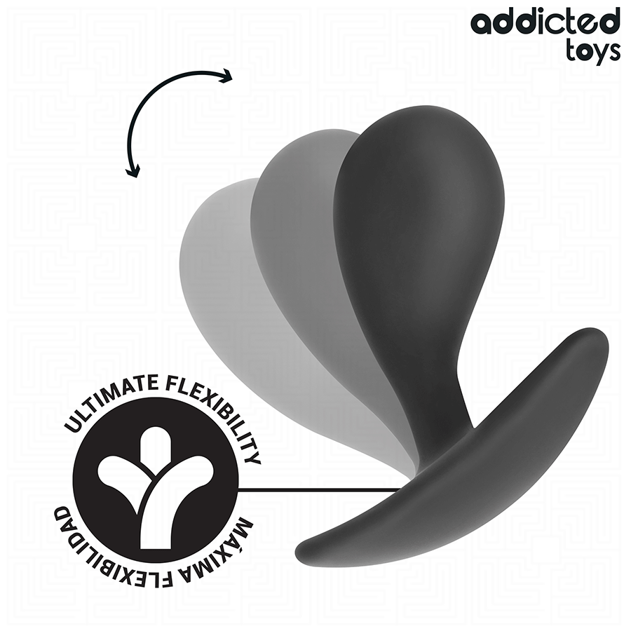 ADDICTED TOYS - SET OF 3 ANAL PLUG SILICONE MODEL 3 - NOCTURNA DESIRES