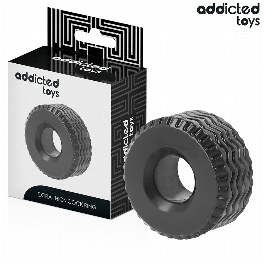 ADDICTED TOYS - EXTRA THICK COCK RING - NOCTURNA DESIRES