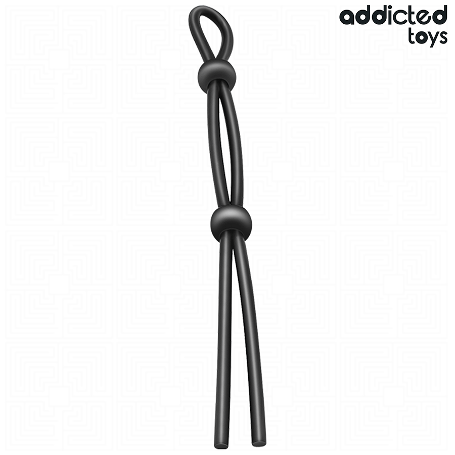 ADDICTED TOYS - SILICONE ROPE FOR THE DOUBLE LOOP PENIS - NOCTURNA DESIRES