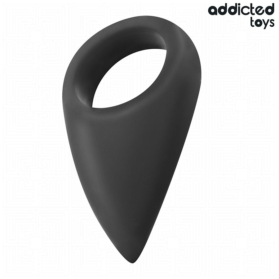 ADDICTED TOYS - TEAR SHAPED PENIS RING - NOCTURNA DESIRES