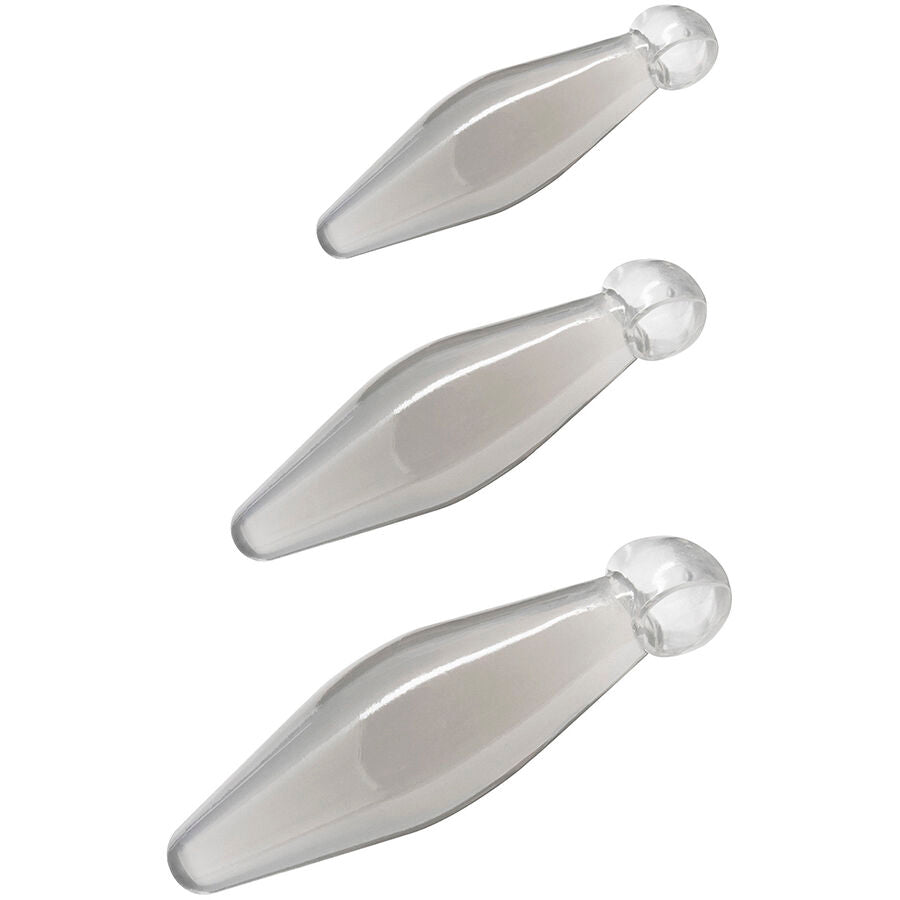 TOYJOY - ANAL PLAY 3-PIECE TRANSPARENT FINGER RIMMER - NOCTURNA DESIRES