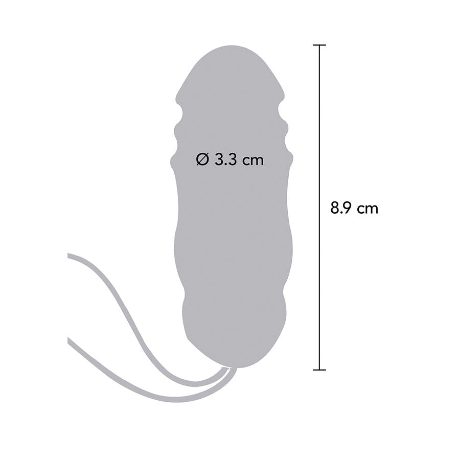 TOYJOY - HAPPINESS SUNN SIDE UP AND DOWN VIBRATOR REMOTE CONTROL FUCHSIA - NOCTURNA DESIRES