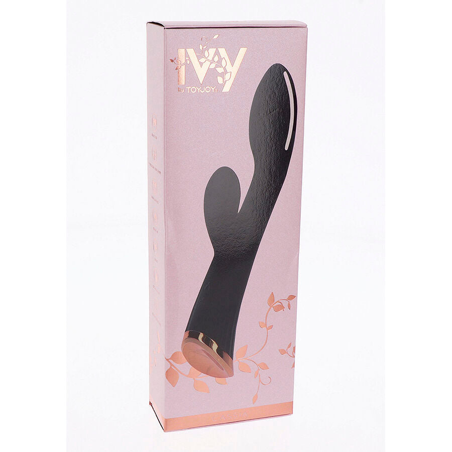 TOYJOY - IVY CASSIA XTRA INTENSE VIBRATOR CLITORIS STIMULATOR BLACK - NOCTURNA DESIRES