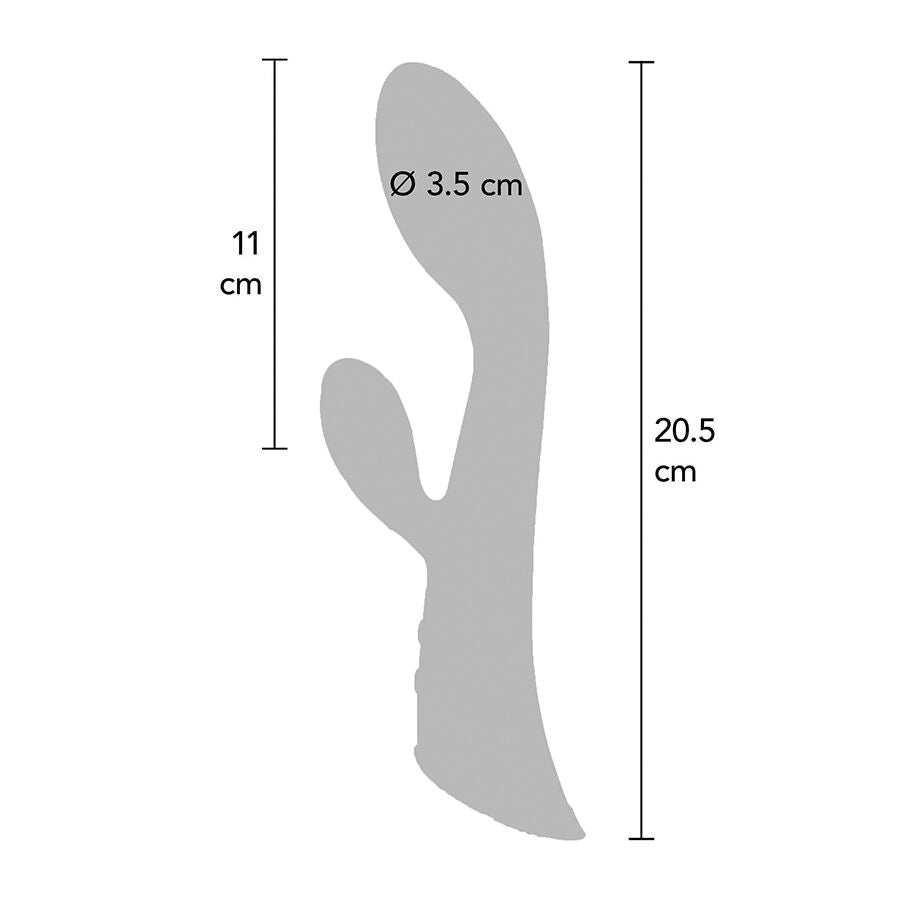 TOYJOY - IVY CASSIA XTRA INTENSE VIBRATOR CLITORIS STIMULATOR BLACK - NOCTURNA DESIRES