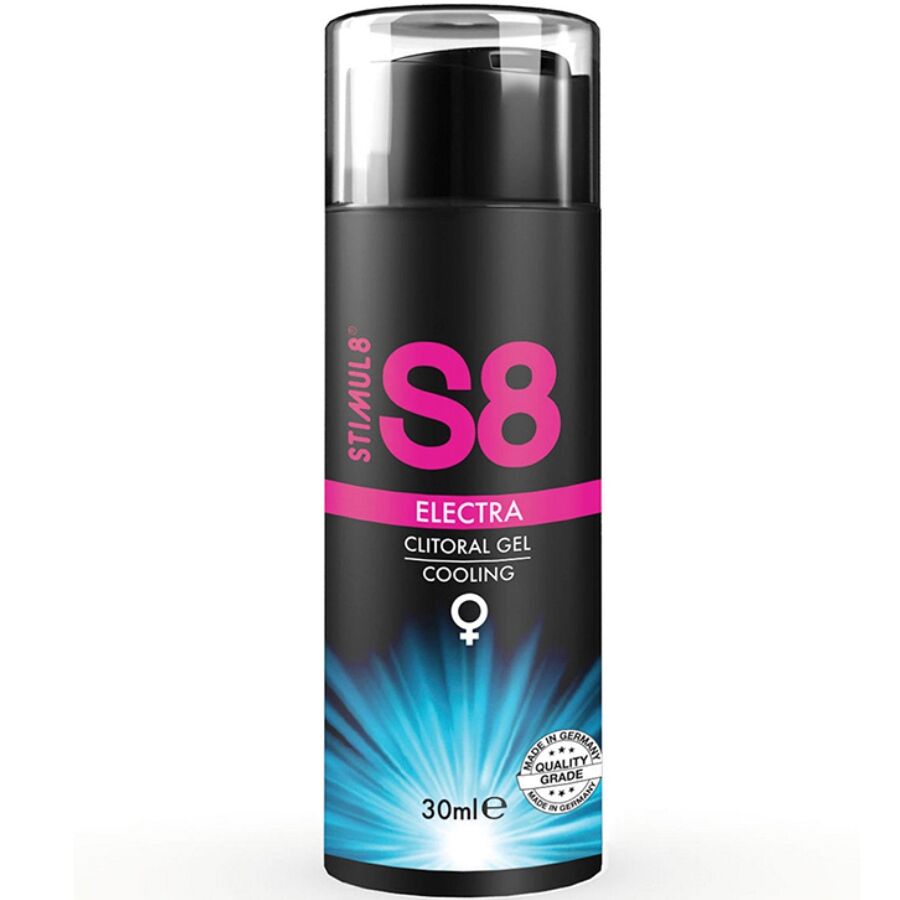 STIMUL8 - S8 ELECTRA CLITORIS STIMULATING GEL COLD EFFECT 30 ML - NOCTURNA DESIRES