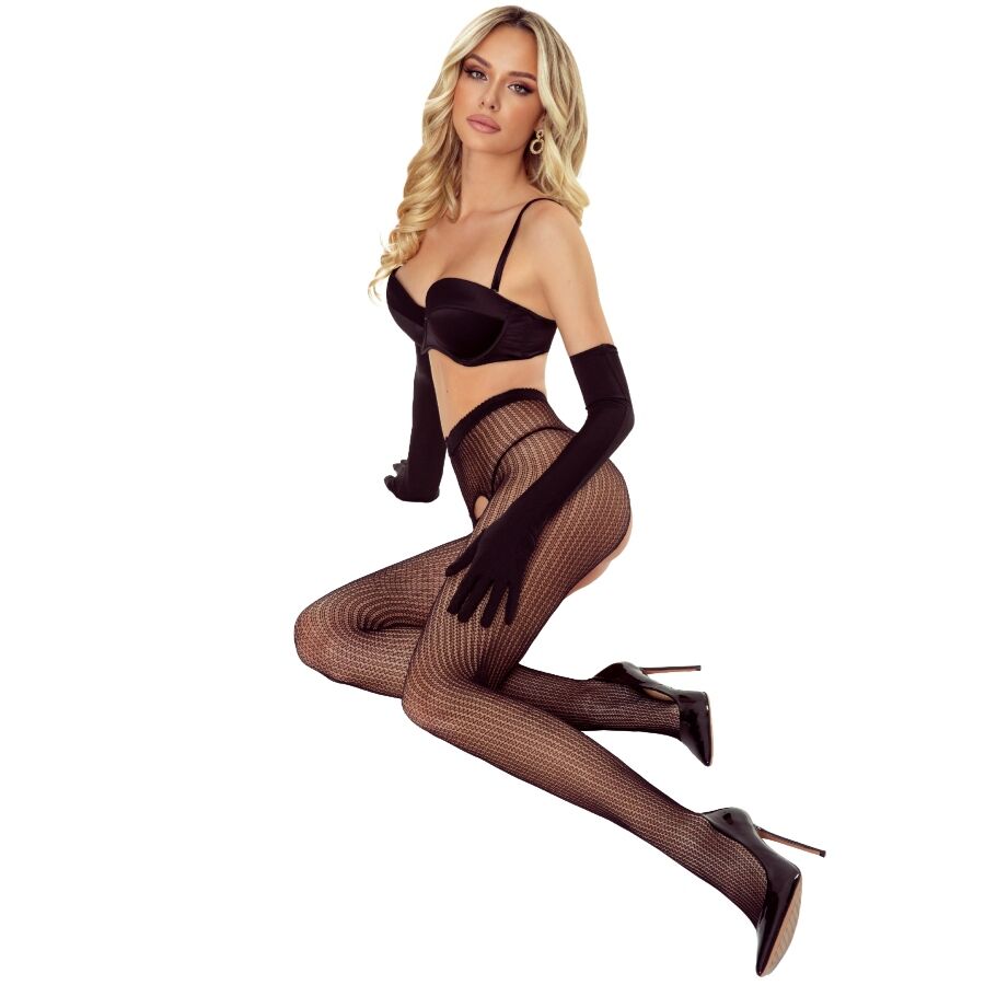 PASSION - TIOPEN 038 BLACK TIGHTS 1/2 - NOCTURNA DESIRES