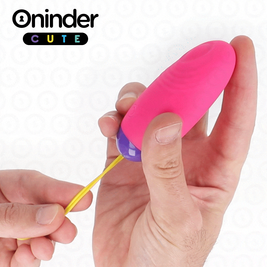 ONINDER CUTE - LOVE PLEASURE VIBRO-WAVE TAPPING SILICONE EGG - FREE GLOBAL APP - NOCTURNA DESIRES