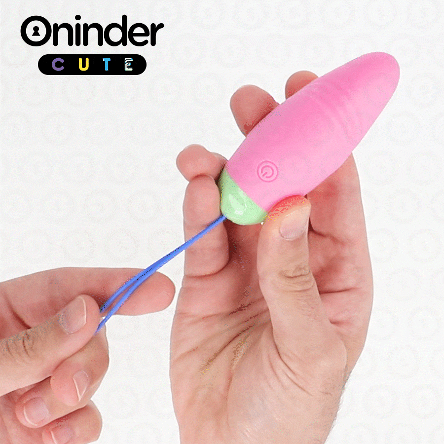 ONINDER CUTE - LOVE PLEASURE 360° VIBRATING-ROTATING SILICONE EGG - FREE GLOBAL APP - NOCTURNA DESIRES