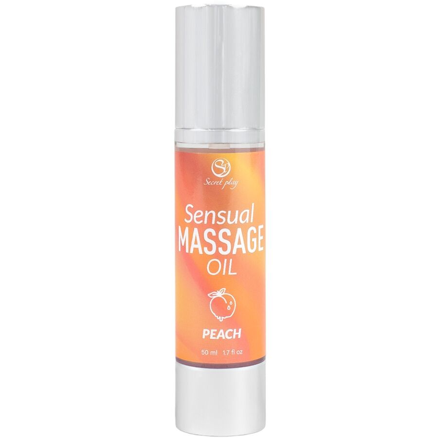 SECRETPLAY - PEACH MASSAGE OIL - NOCTURNA DESIRES