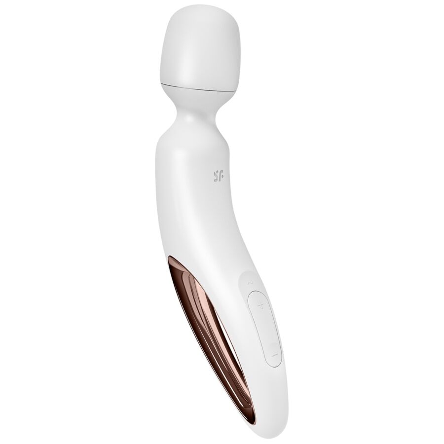 SATISFYER - WAND ERLAND VIBRATING MASSAGER WHITE - NOCTURNA DESIRES