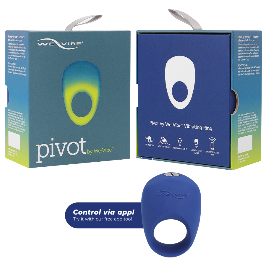 WE-VIBE - PIVOT VIBRATOR RING WE CONNECT - NOCTURNA DESIRES