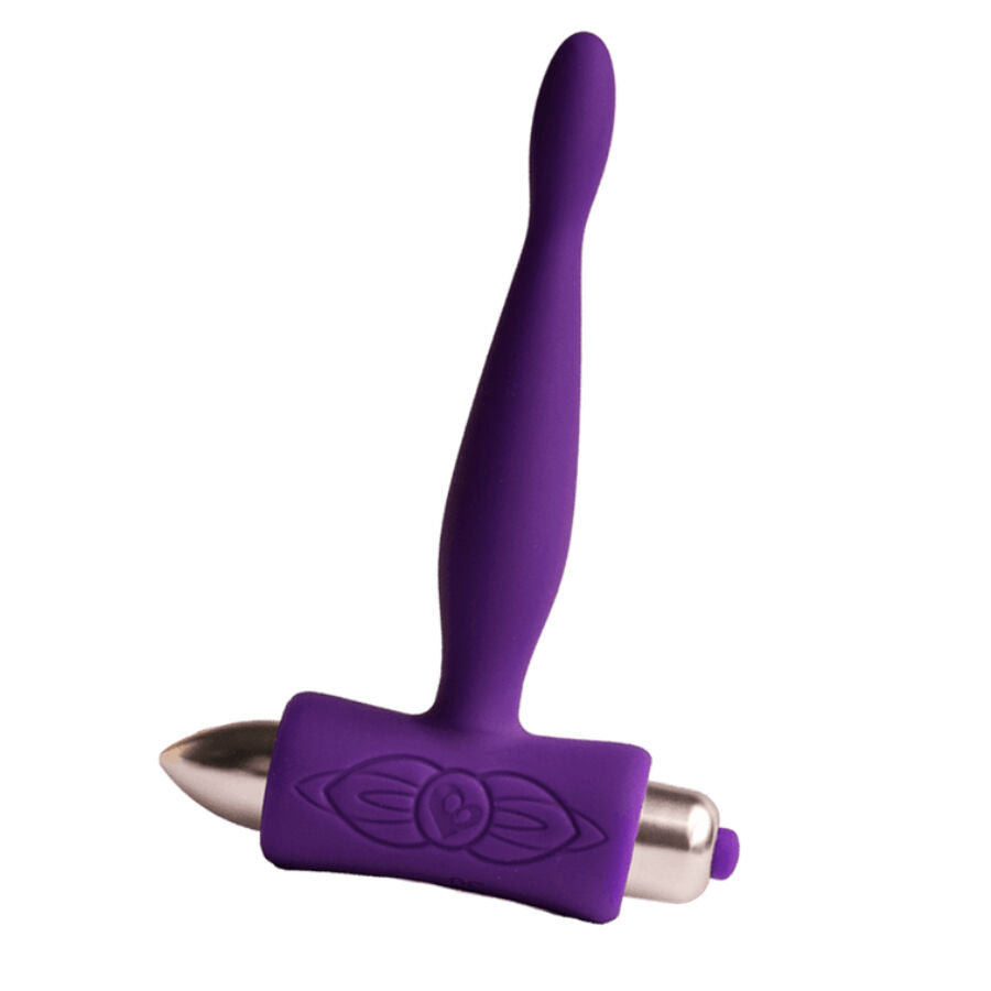 ROCKS- OFF - PETITE SENSATIONS TEAZER ANAL PLUG VIBRATOR PURPLE - NOCTURNA DESIRES