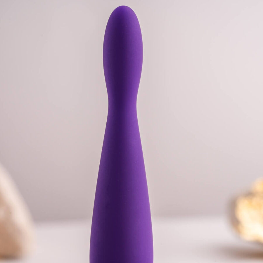 ROCKS- OFF - PETITE SENSATIONS TEAZER ANAL PLUG VIBRATOR PURPLE - NOCTURNA DESIRES