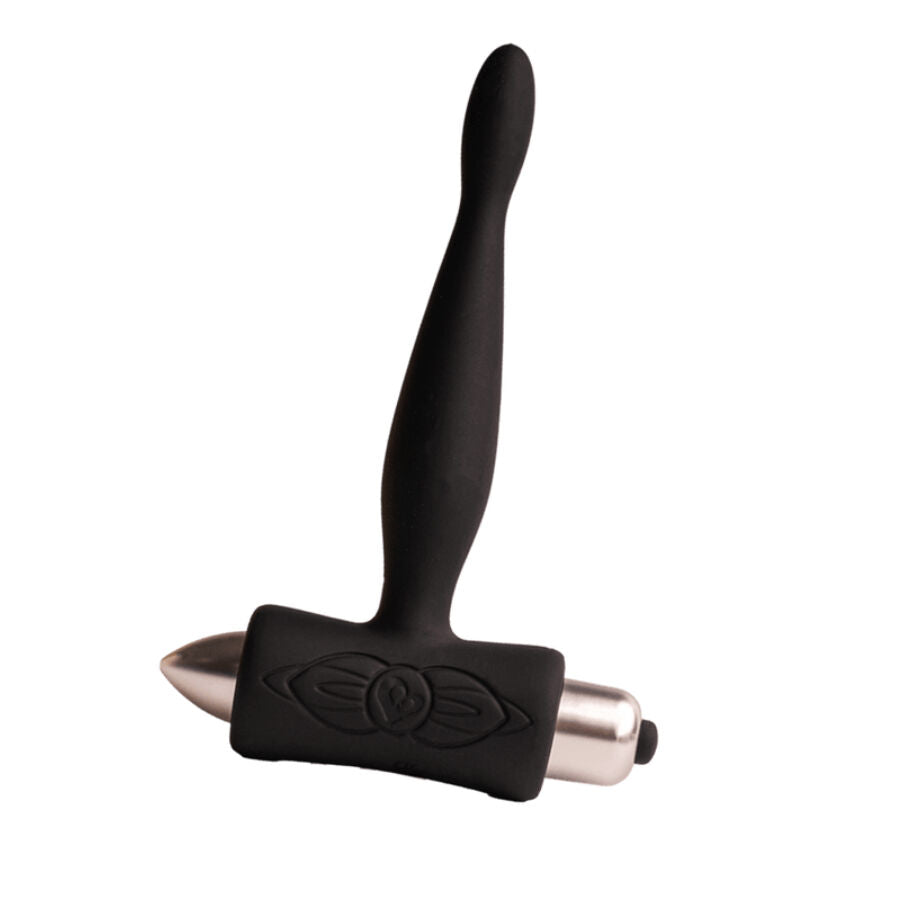 ROCKS- OFF - PETITE SENSATIONS TEAZER ANAL PLUG VIBRATOR BLACK - NOCTURNA DESIRES