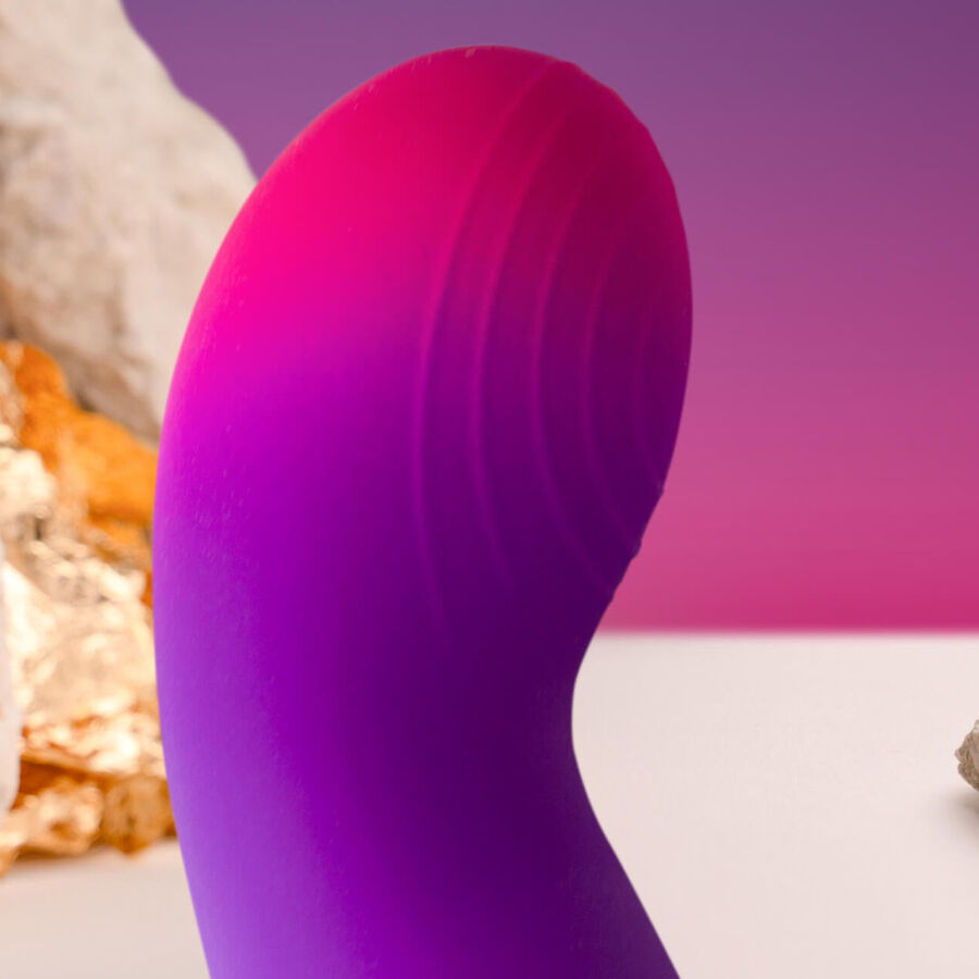 ROCKS- OFF - GLOW GIRL VIBE DISCREET PURPLE G-SPOT VIBRATOR - NOCTURNA DESIRES