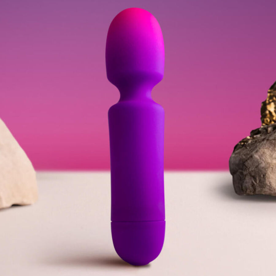 ROCKS- OFF - GLO- GIRL VIBRATOR WAND MINI PURPLE - NOCTURNA DESIRES