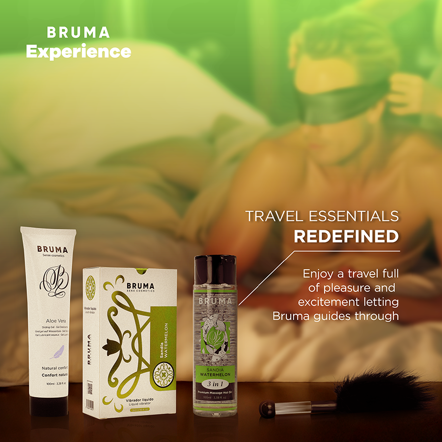 BRUMA XPERIENCE - SWEET TEMPTATION KIT VIBRO-ORGASMIC WATERMELON - NOCTURNA DESIRES