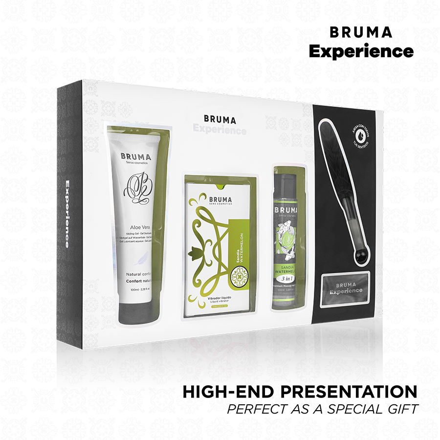 BRUMA XPERIENCE - SWEET TEMPTATION KIT VIBRO-ORGASMIC WATERMELON - NOCTURNA DESIRES