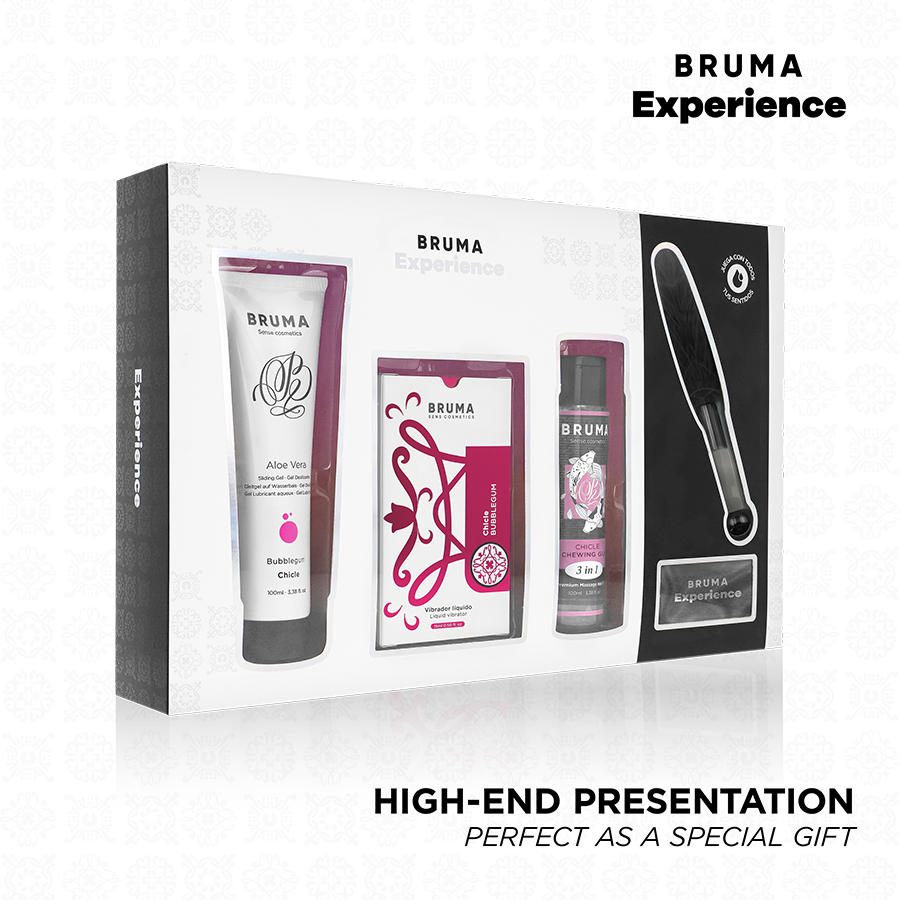 BRUMA XPERIENCE - VIBRO-ORGASMIC SWEET GUM TEMPTATION KIT - NOCTURNA DESIRES