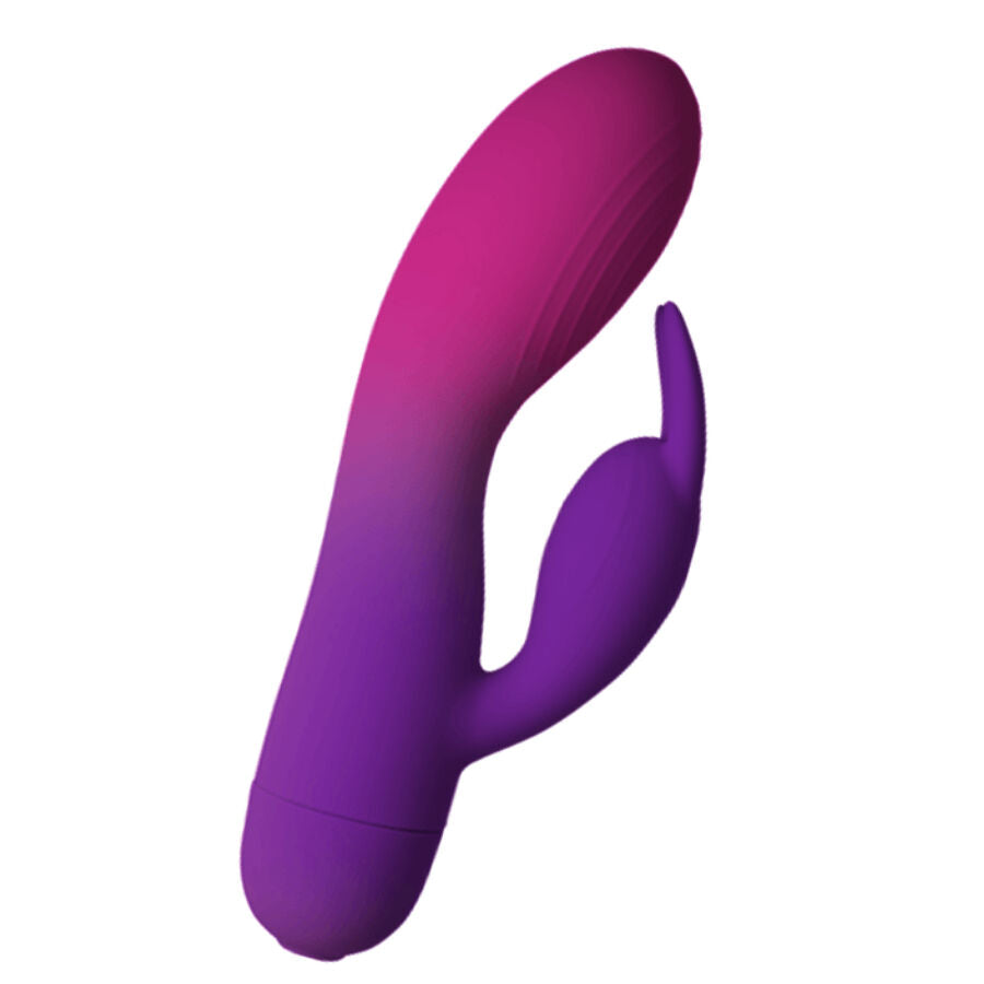 ROCKS- OFF - GLO- GIRL PURPLE RABBIT VIBRATOR - NOCTURNA DESIRES