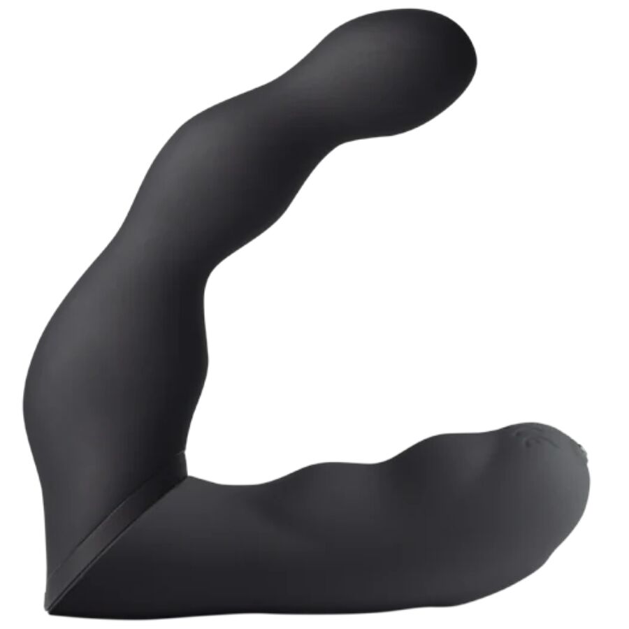 ROCKS-OFF - BLACK PROSTATE AND ANAL VIBRATOR ADAPTER - NOCTURNA DESIRES