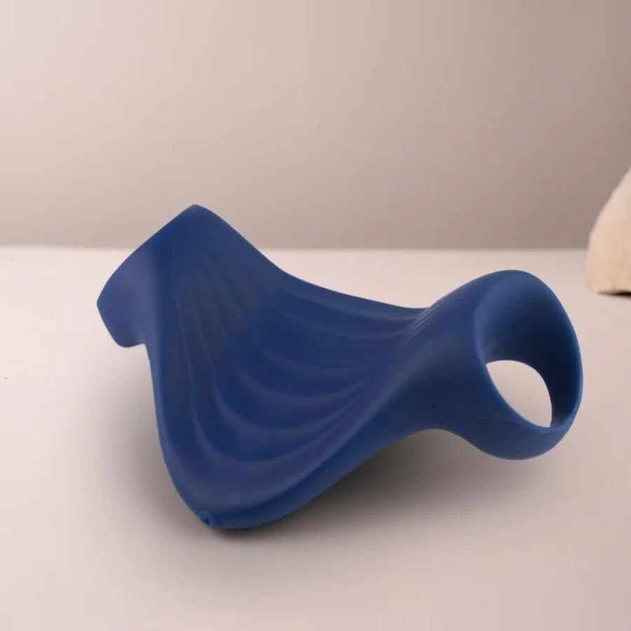 ROCKS- OFF - PALM BLUE FLEXIBLE VIBRATOR MASTURBATOR - NOCTURNA DESIRES