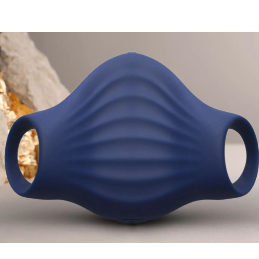 ROCKS- OFF - PALM BLUE FLEXIBLE VIBRATOR MASTURBATOR - NOCTURNA DESIRES