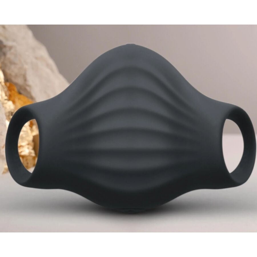 ROCKS- OFF - PALM BLACK FLEXIBLE VIBRATOR MASTURBATOR - NOCTURNA DESIRES