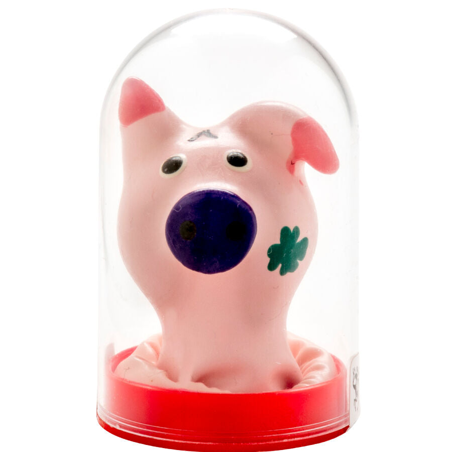 CONDOMERIE - HANDPAINTED NOVELTY CONDOMS PIG HEAD - NOCTURNA DESIRES