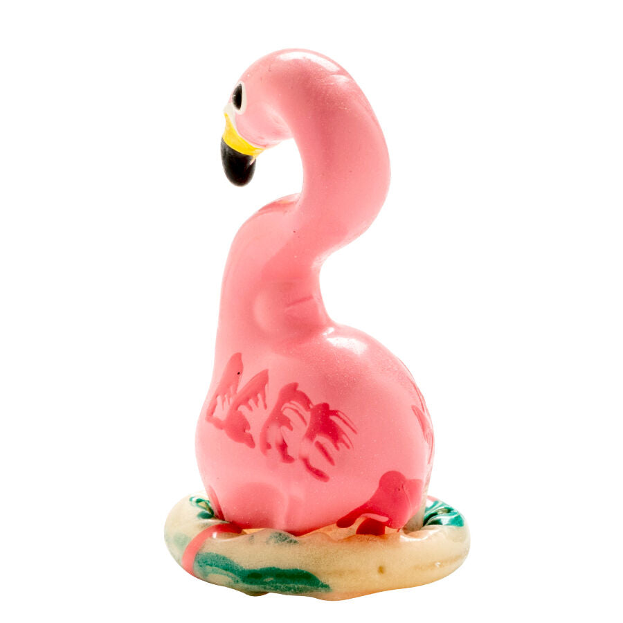 CONDOMERIE - HANDPAINTED NOVELTY CONDOMS FLAMINGO PINK - NOCTURNA DESIRES