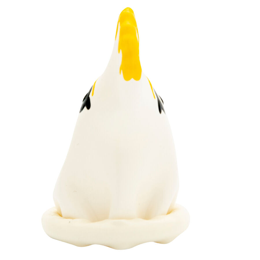 CONDOMERIE - HANDPAINTED NOVELTY CONDOMS PARROT WHITE - NOCTURNA DESIRES