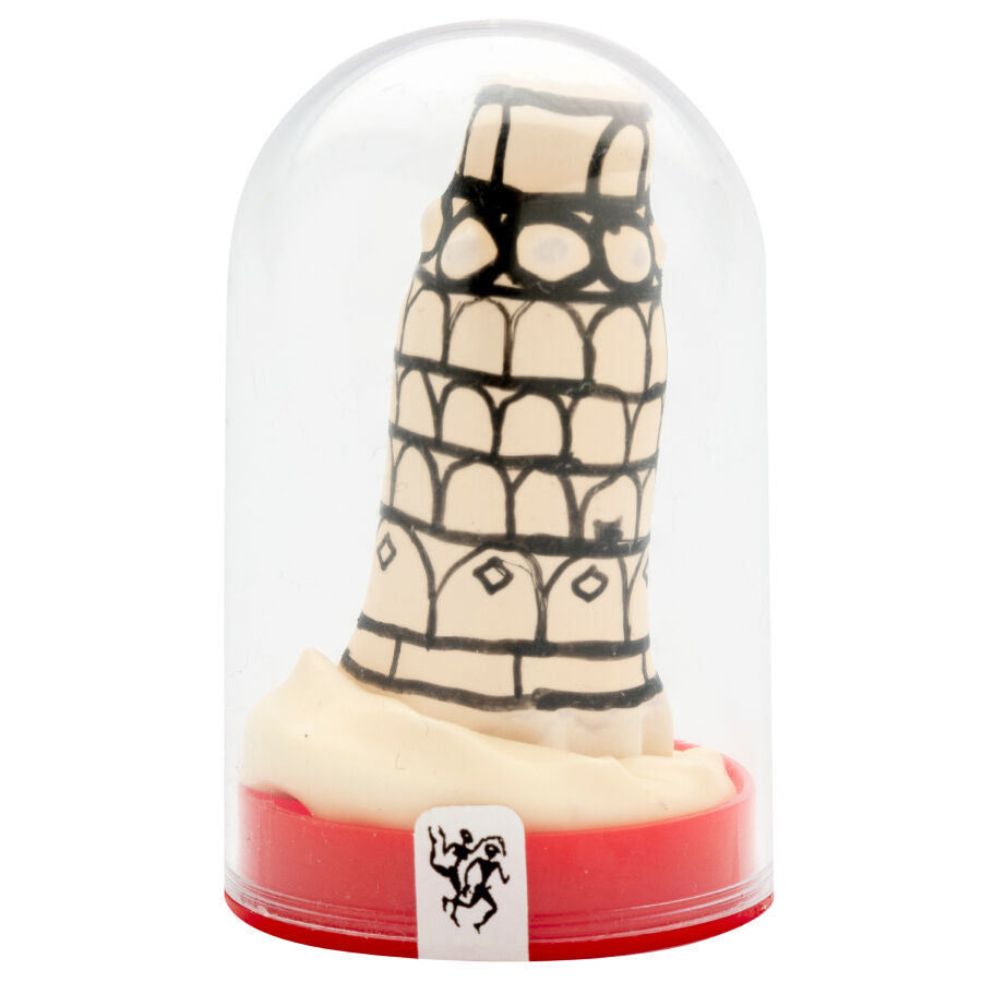 CONDOMERIE - HANDPAINTED NOVELTY CONDOMS PISA TOWER - NOCTURNA DESIRES