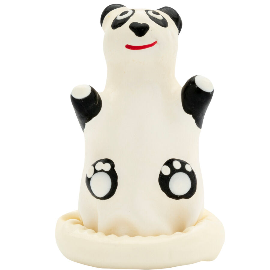 CONDOMERIE - HANDPAINTED NOVELTY CONDOMS PANDA MODEL 1 - NOCTURNA DESIRES