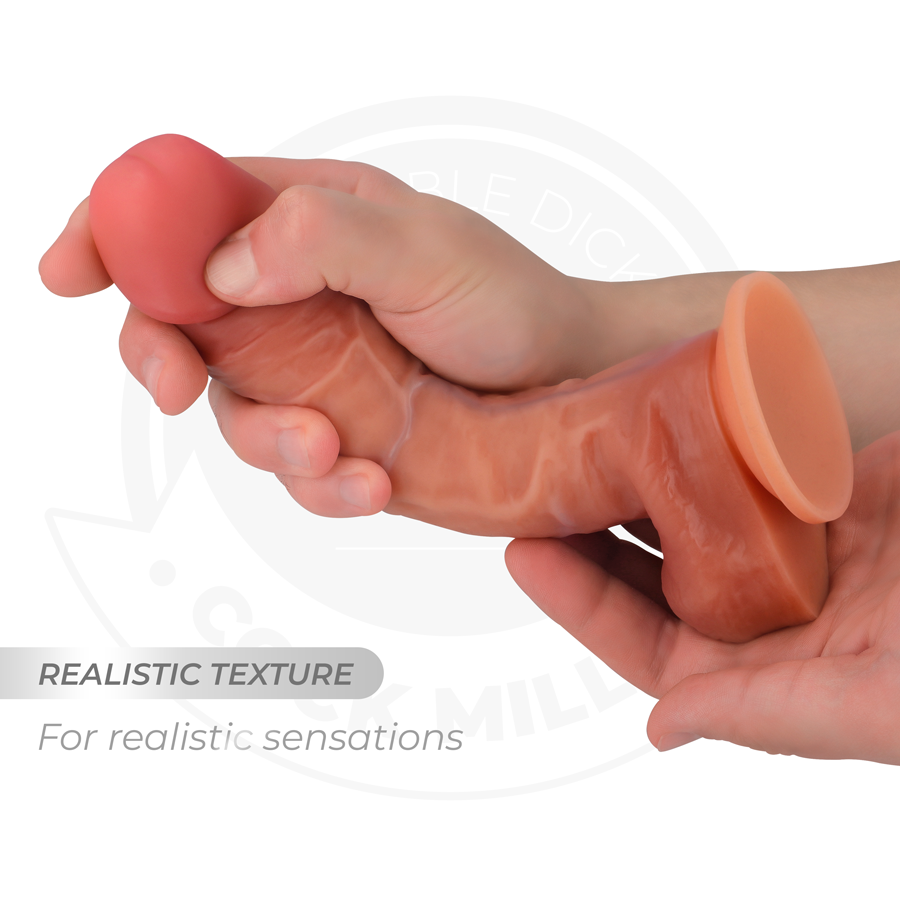 COCK MILLER - HYPERREALISTIC ARTICULABLE DILDO 19.3 CM - NOCTURNA DESIRES