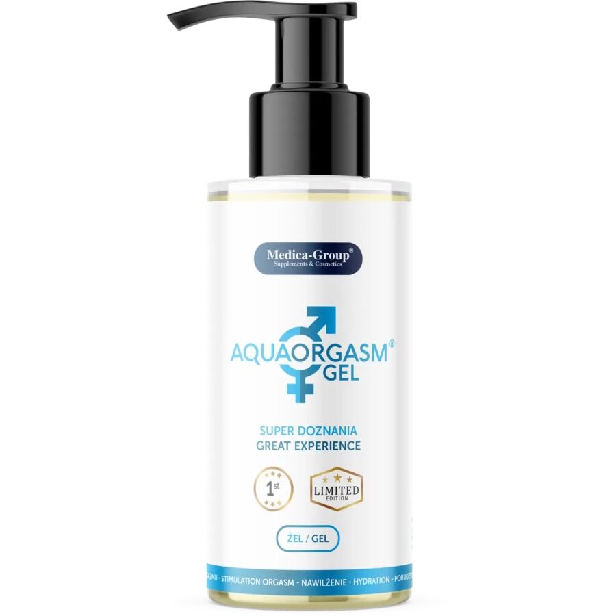 MEDICA GROUP - AQUA ORGASM INTIMATE GEL 150 ML - NOCTURNA DESIRES