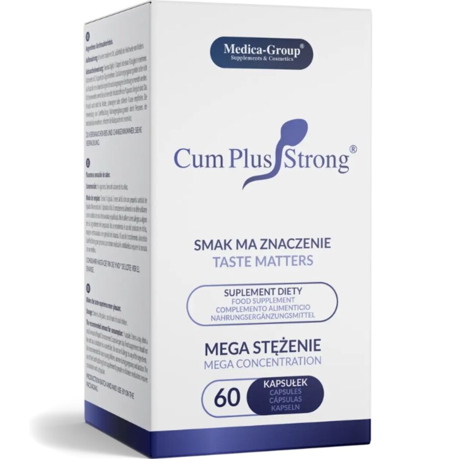 MEDICA GROUP - CUM PLUS STRONG SEMENS ENLARGEMENT 60 CAPSULES - NOCTURNA DESIRES