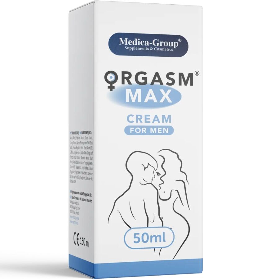 MEDICA GROUP - ORGASM MAX INTIMATE CREAM FOR MEN 50 ML - NOCTURNA DESIRES