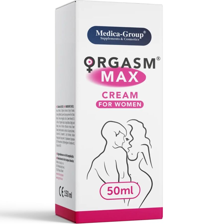 MEDICA GROUP - ORGASM MAX INTIMATE CREAM FOR WOMEN 50 ML - NOCTURNA DESIRES