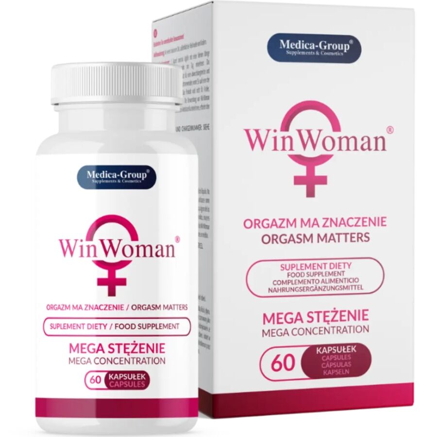 MEDICA GROUP - WIN WOMAN LIBIDO ENLARGEMENT 60 CAPSULES - NOCTURNA DESIRES