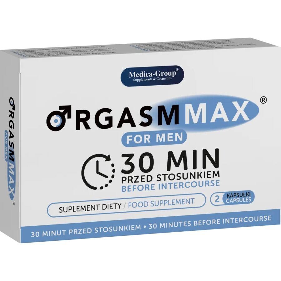 MEDICA GROUP - ORGASM MAX FOR MEN 2 CAPSULES - NOCTURNA DESIRES